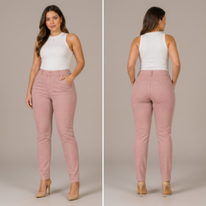 calça jeans skin